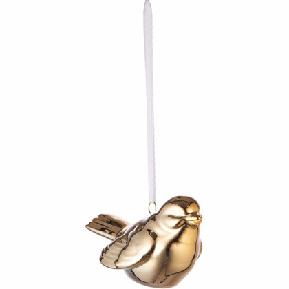 HANG ON dísz madár arany 4cm