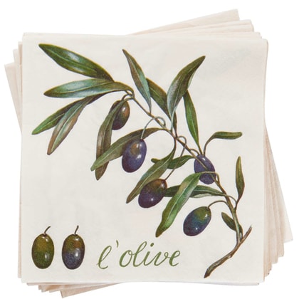 Aprés szalvéta L`Olive