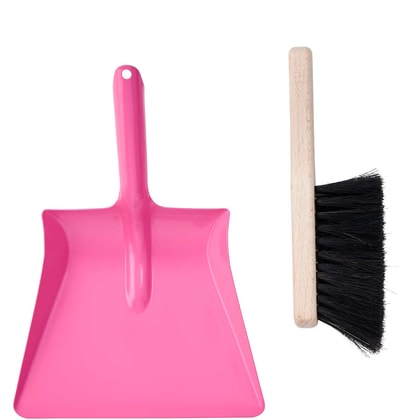 COWORKER seprű lapáttal mini pink