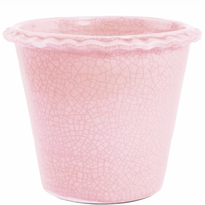 GLAZE kaspó terrakotta pink 16cm