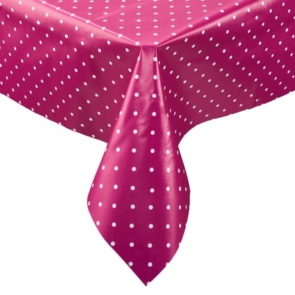 WATERPROOF terítő pink pöttyös 110x140cm